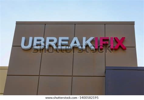 Ubreakifix Sign Mobile Phone Electronics Repair Stock Photo (Edit Now ...