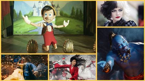 Disney Live-Action Remakes Ranked, including 'The Little Mermaid'