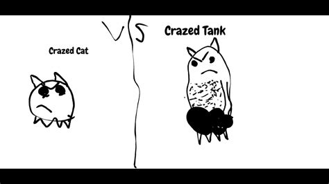 The Battle cats - Crazed Tank Vs Crazed Cat - YouTube