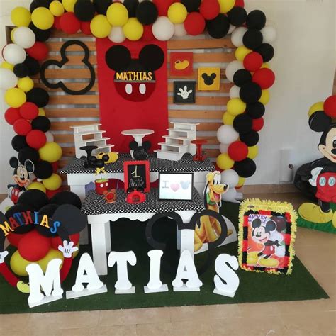 ideas para fiesta de cumpleaños de mickey mouse, fiesta de mickey mouse ...