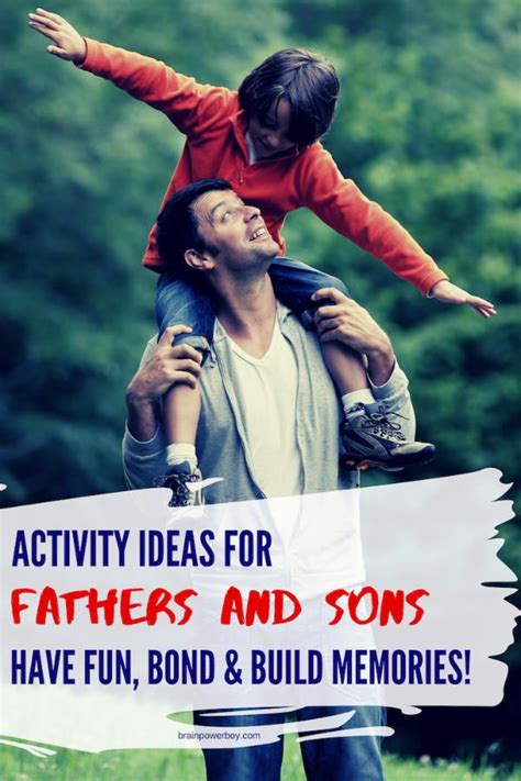 Father Son Activities: To Have Fun, Bond, and Build Memories! | Father ...