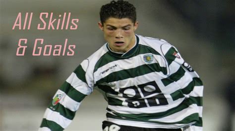 Cristiano Ronaldo Sporting Lisbon Skills and Goals - YouTube