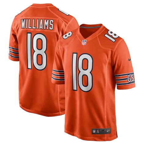 Chicago Bears Nike Game Alternate Jersey - NFL 2024 Draft First Round ...