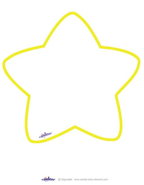 Rounded Star Template - ClipArt Best