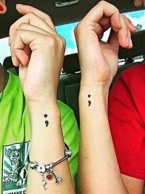 Semicolon Tattoo Side Of Wrist - Wiki Tattoo