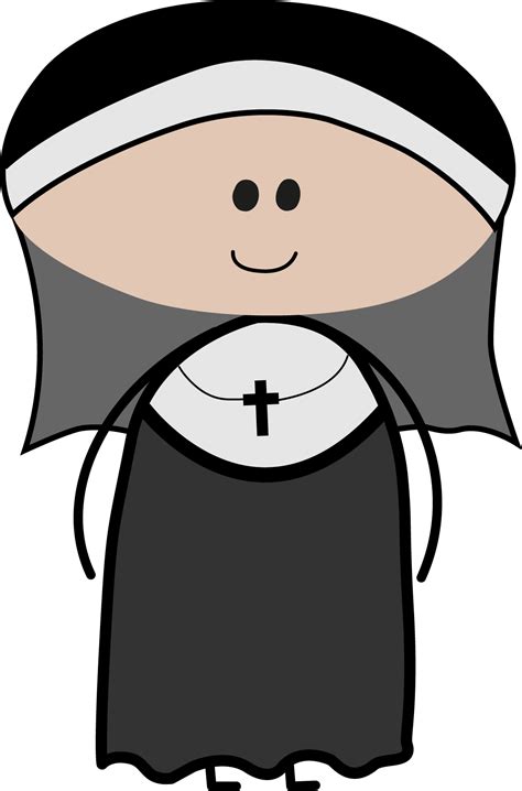 cute nun clipart Nuns Habits, Bride Of Christ, Mario Characters ...