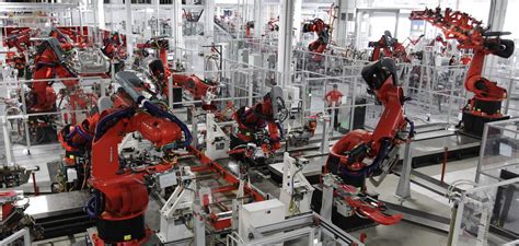 Rare look inside Tesla's Fremont factory and Model X assembly line ...