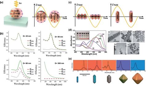 (a) Schematic diagram of a localized surface plasmon resonance (LSPR)... | Download Scientific ...