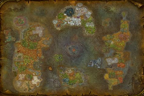 Azeroth map - FULL Resolution composite, World of Warcraft Map HD wallpaper | Pxfuel