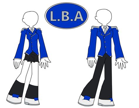 Limit Blue Academy Past Uniform by BlueInk-22 on DeviantArt