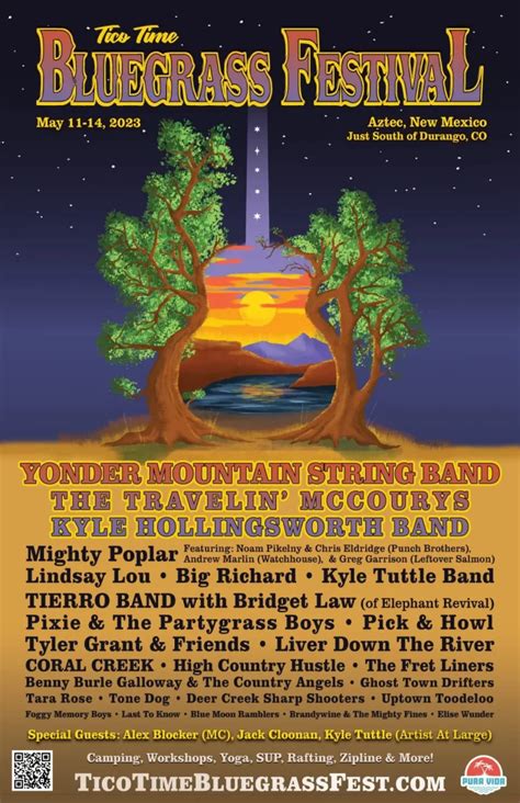 Tico Time Bluegrass Festival Adds Names to 2023 Artist Lineup: The Travelin' McCourys, Kyle ...