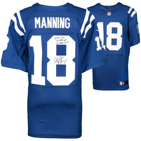 Fanatics Authentic Peyton Manning Indianapolis Colts Autographed Nike ...