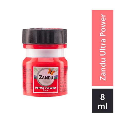 Buy Zandu Balm Ultra Power 8 ml online at best price-Herbs/Classical Medicines