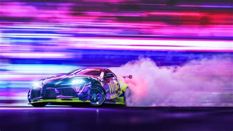 Toyota Supra Neon Drift 4K Wallpapers | HD Wallpapers | ID #28412