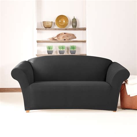 Surefit Ardor 2 Seater Sofa Cover Charcoal | Sofa covers, 2 seater sofa ...