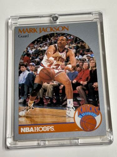 MARK JACKSON 1990-91 Hoops Basketball Card #205 Menendez Brothers In ...