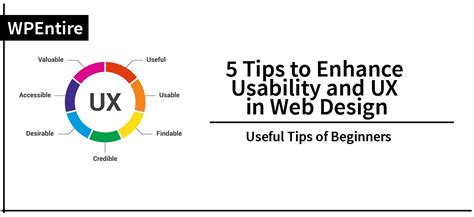 5 Tips to Enhance Usability and UX in Web Design | WP Entire | Web ...