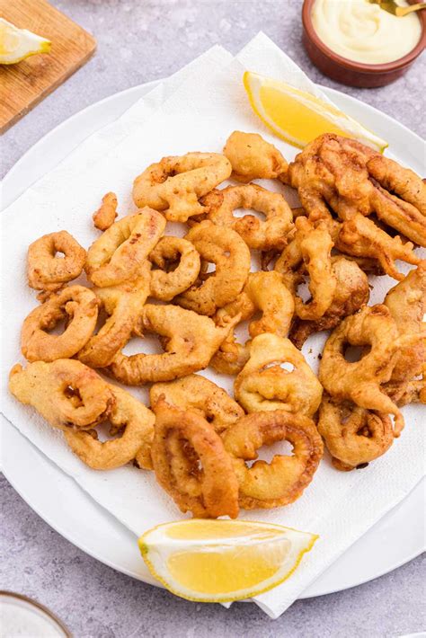 Fried Calamari (Spanish Calamares a la Romana) - Recipes From Europe