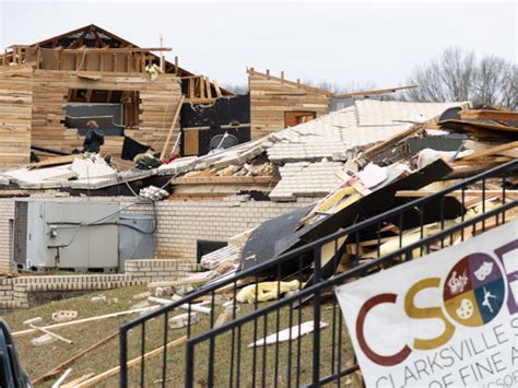 Report details 11.3-mile, 600-yard-wide path of tornado destruction in Clarksville ...