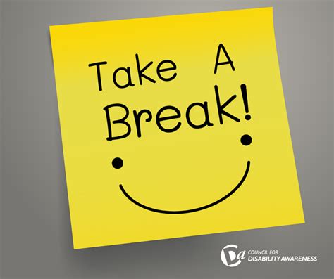 Skipping Work Breaks: The Secret to Productivity? - Council for Disability Awareness Blog