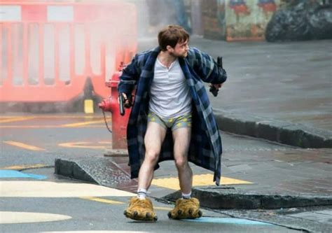 Daniel Radcliffe On The Set Of "Guns Akimbo" Movie | Others