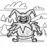 Jester coloring Page  Free Printable Coloring Pages sketch template