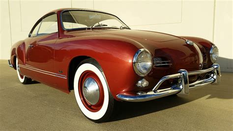 1959 VW KARMANN GHIA LOW LIGHT COUPE - VW BIRTH CERT. MATCHING #'s CAR ...