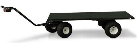 X-Long Electric Powered Flatbed Cart