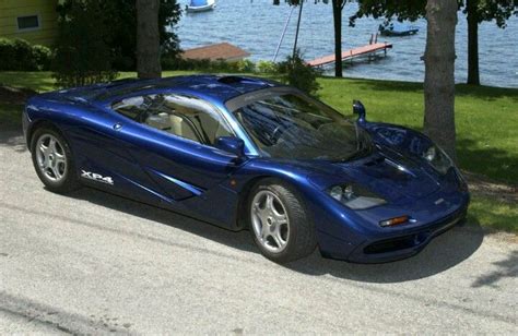 Midnight blue McLaren F1 XP4 | Mclaren f1, Car design, Sports car