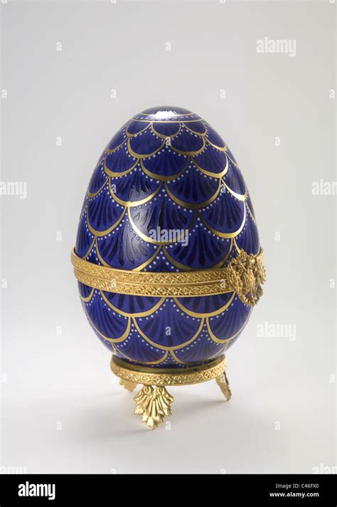 Reproduction of Faberge egg, replica Stock Photo - Alamy