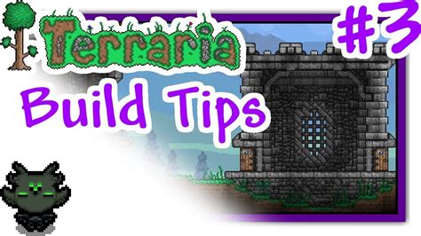 Terraria | Build Tips 3 | Medieval Walls - clipzui.com