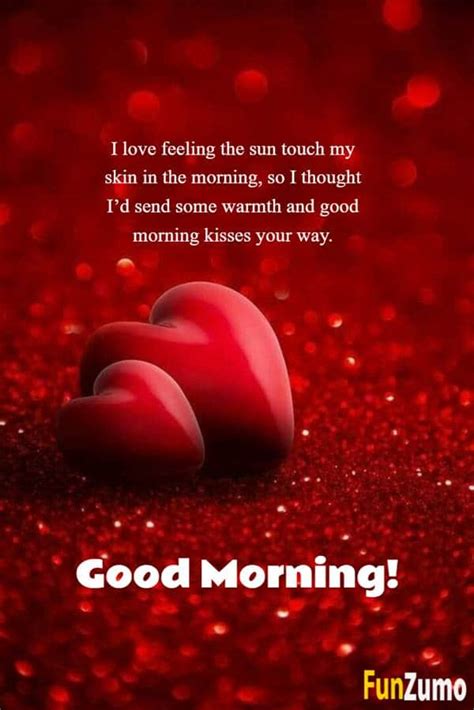 70 Romantic Good Morning Messages for Him (With Images) – FunZumo