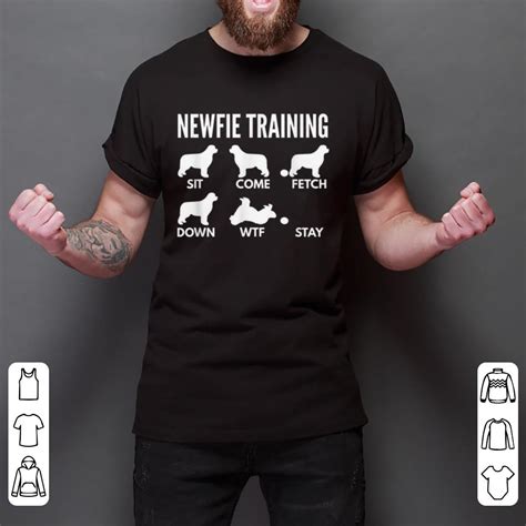 Awesome Newfie Training Newfoundland Dog Tricks shirt, hoodie, sweater, longsleeve t-shirt