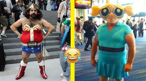 Weird and Funny Cosplay Costumes Fails - YouTube