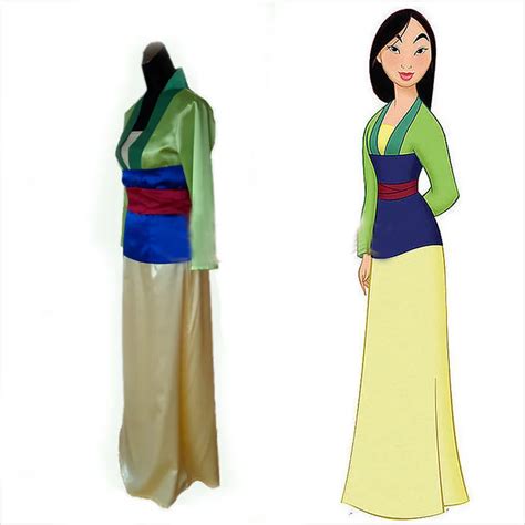 Mulan Princess coaplay Costume Custom Dress for women and girl party for christmas on Aliexpress ...