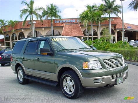 2003 Estate Green Metallic Ford Expedition Eddie Bauer #28143468 Photo ...