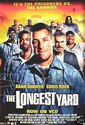 LONGEST YARD MOVIE POSTER FROM ASIA- A SANDLER, C ROCK | eBay