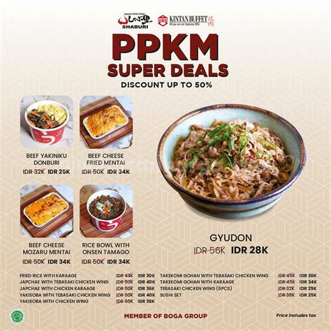 Promo Shaburi & Kintan Buffet PPKM Super Deals - Discount Up to 50% - scanharga