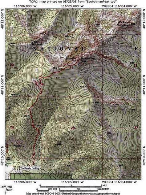 Scotchman Peak Trail 65 is... : Photos, Diagrams & Topos : SummitPost