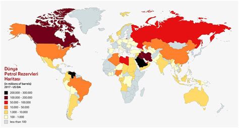 Dünya Petrol Rezervleri | Ülkelere Göre | ÜRET Brülör