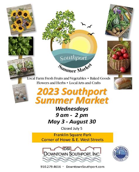 Southport Summer Market | Downtown Southport, Inc.