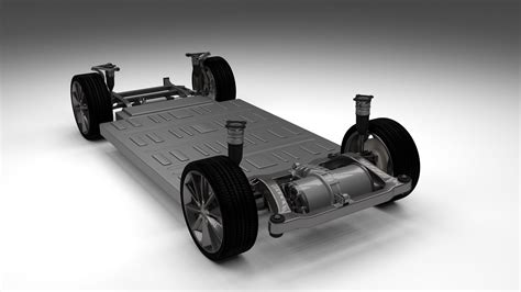 Tesla Model S Chassis 3D model | CGTrader