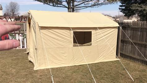 Ozark Trail 12 x 10 wall tent setup and review - Camping Alert