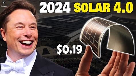 Elon Musk Revealed All New Solar Panels for 2024 Renewable Energy - Environoego. Protect The Planet