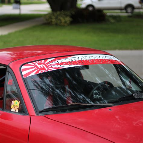 Windshield Banner - All Window Banners | Spinnywhoosh Graphics