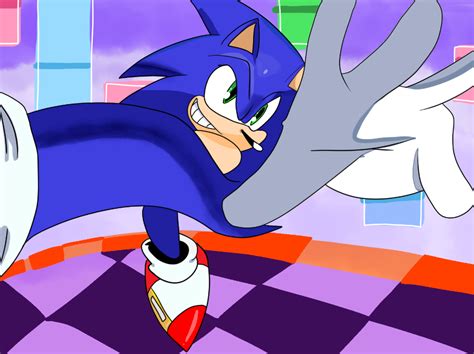 Sonic Advance 2 Special stage by GlitchyKid on Newgrounds