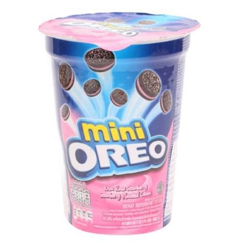 Oreo Mini Strawberry Flavour(Cup)67G