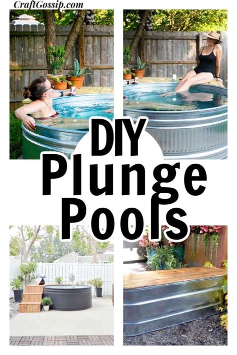 DIY Plunge Pools For Your Backyard – Home and Garden