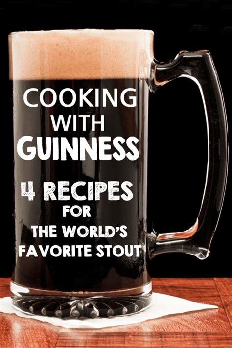 Cooking With Guinness - 4 Recipes Made With Stout | Foodal