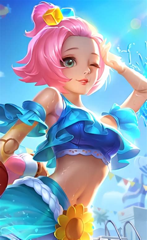 Skin Angela Summer Vibes Mobile Legends, Hadir Di Summer Carnival ML! | Esportsku